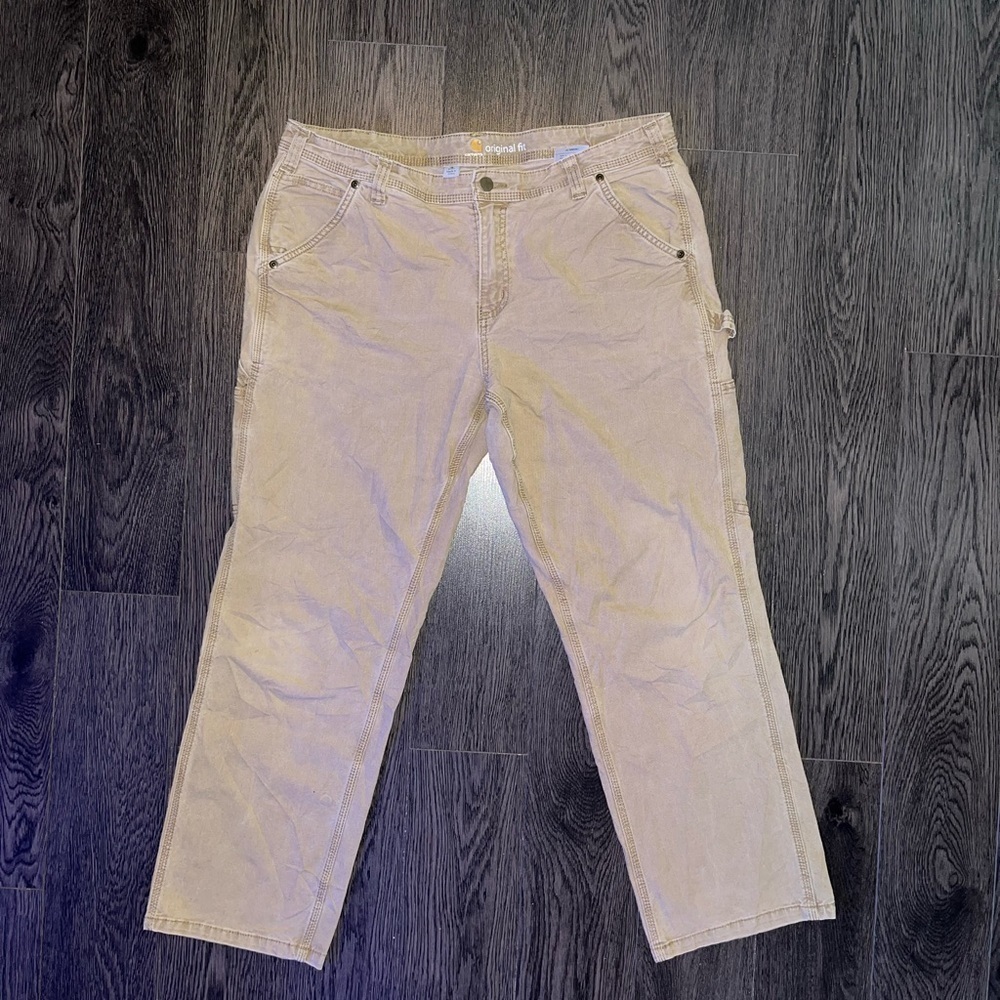 Carhartt Khaki Carpenter Pants